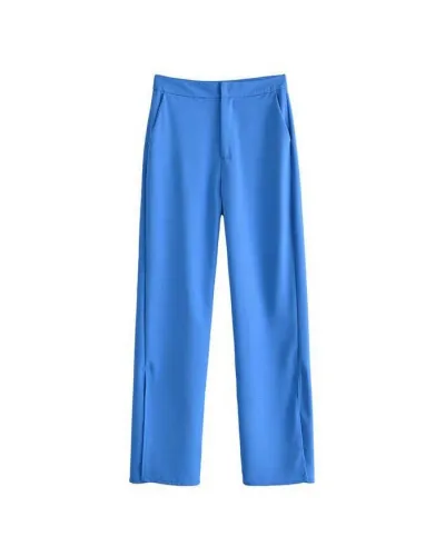 Pantaloni bleu lungi