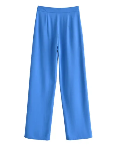 Pantaloni bleu lungi